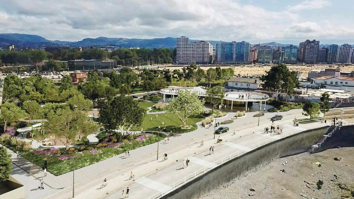 Una recreación del proyecto ganador.