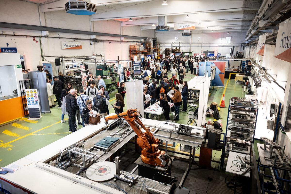 La feria del empleo Metalízate, este miércoles.