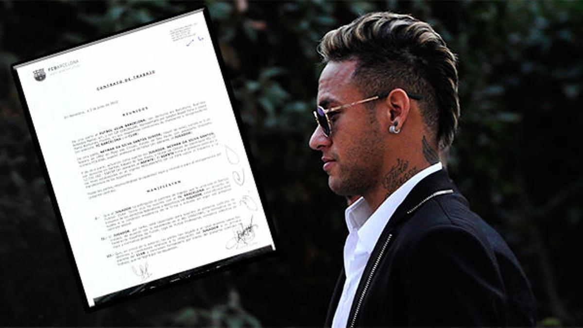 'Football Leaks' publica el contrato de Neymar