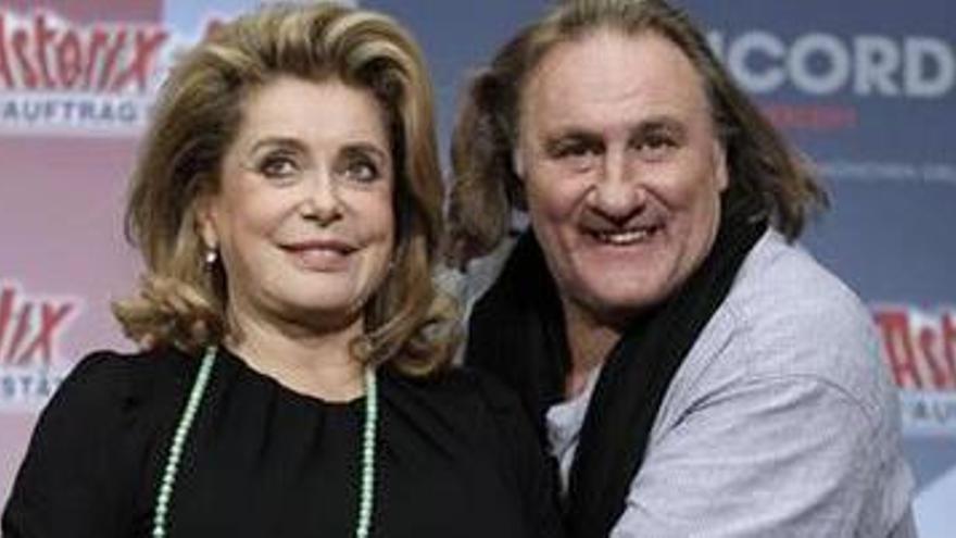 Deneuve i Depardieu, el 2012.