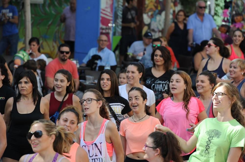 La Alberca se pone en forma a ritmo de zumba