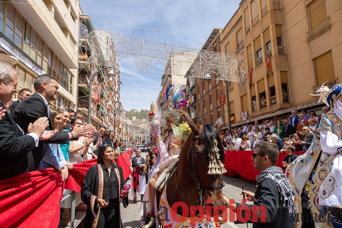 Desfile infantil del Bando Moro en las Fiestas de Caravaca