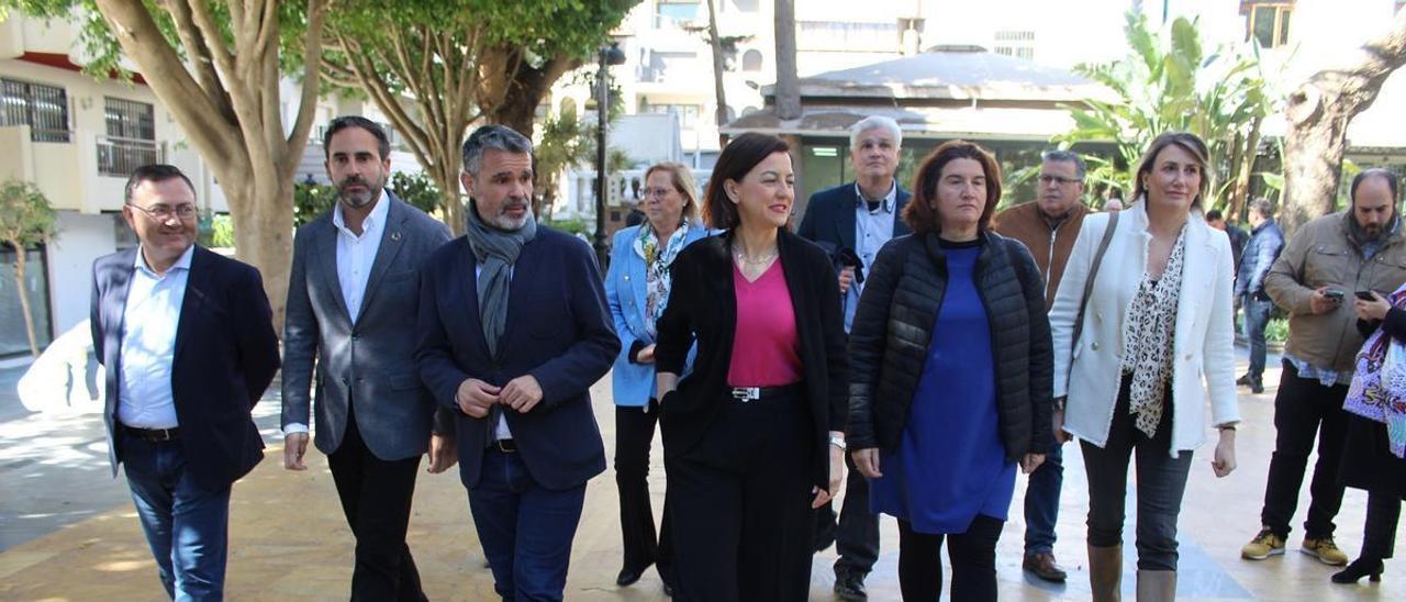 José Bernal y Eva Granados, en Marbella.