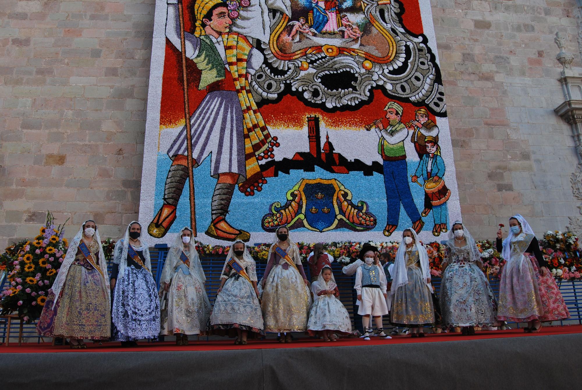 Ofrenda a la patrona de Burriana