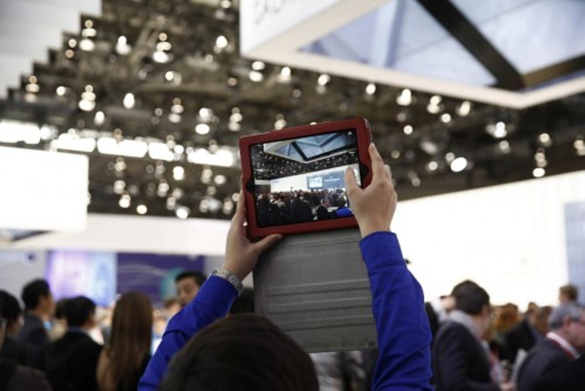 Opening Day Of Mobile World Congress 2014