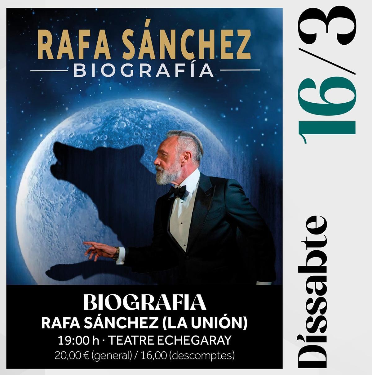 Rafa Sánchez presenta «Biografía» en Ontinyent.