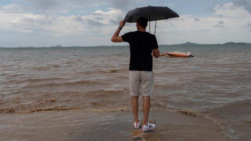 Previsión de más lluvia y granizo para mañana en la Región