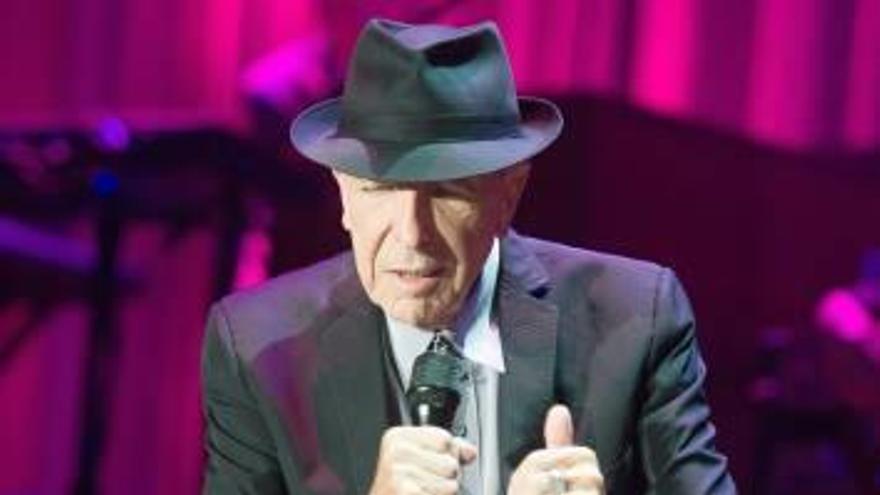 Leonard Cohen sacará nuevo disco en otoño a sus 82 años