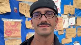 Honorio, el canario que acampa en Sol por una vivienda digna: "La juventud está despierta"
