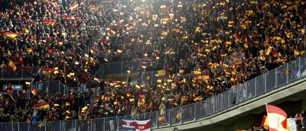 Habrá lleno en La Rosaleda para ver a España el 12 de junio
