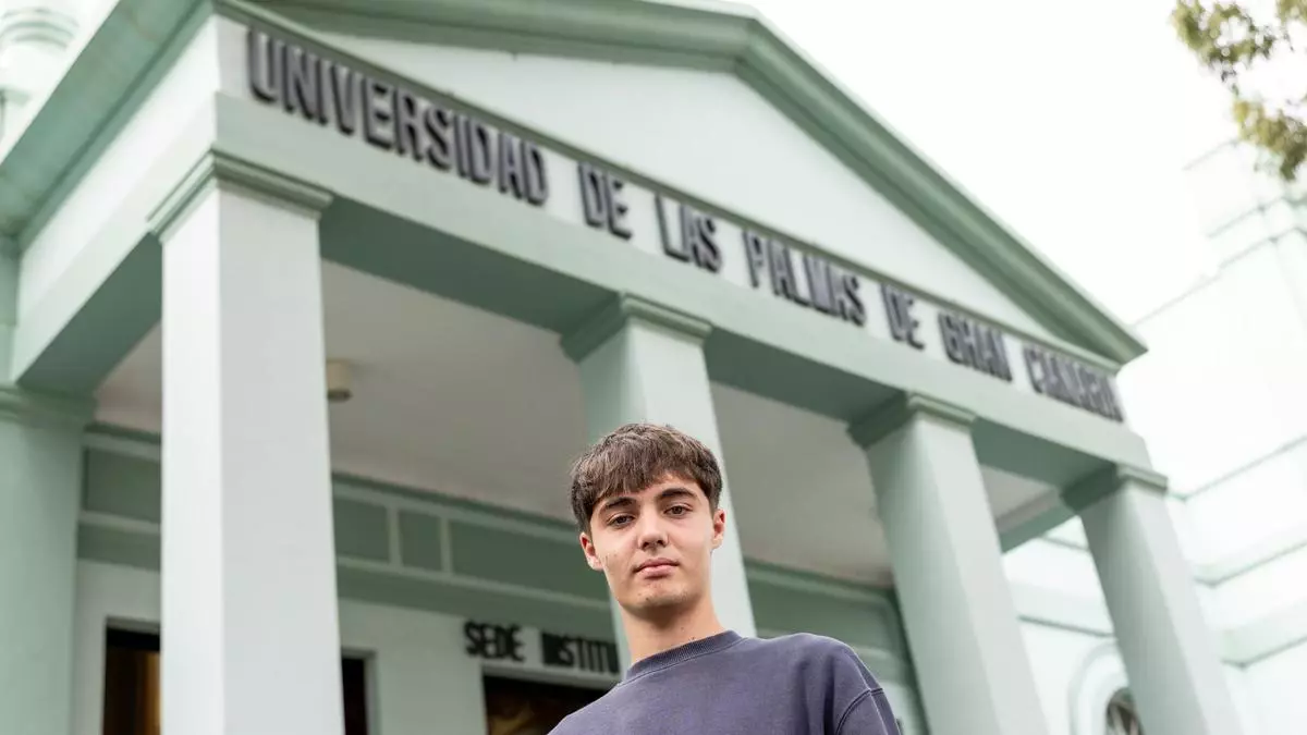 Máxima nota de 10 en la PAU para Diego Gimeno del Colegio Hispano Inglés