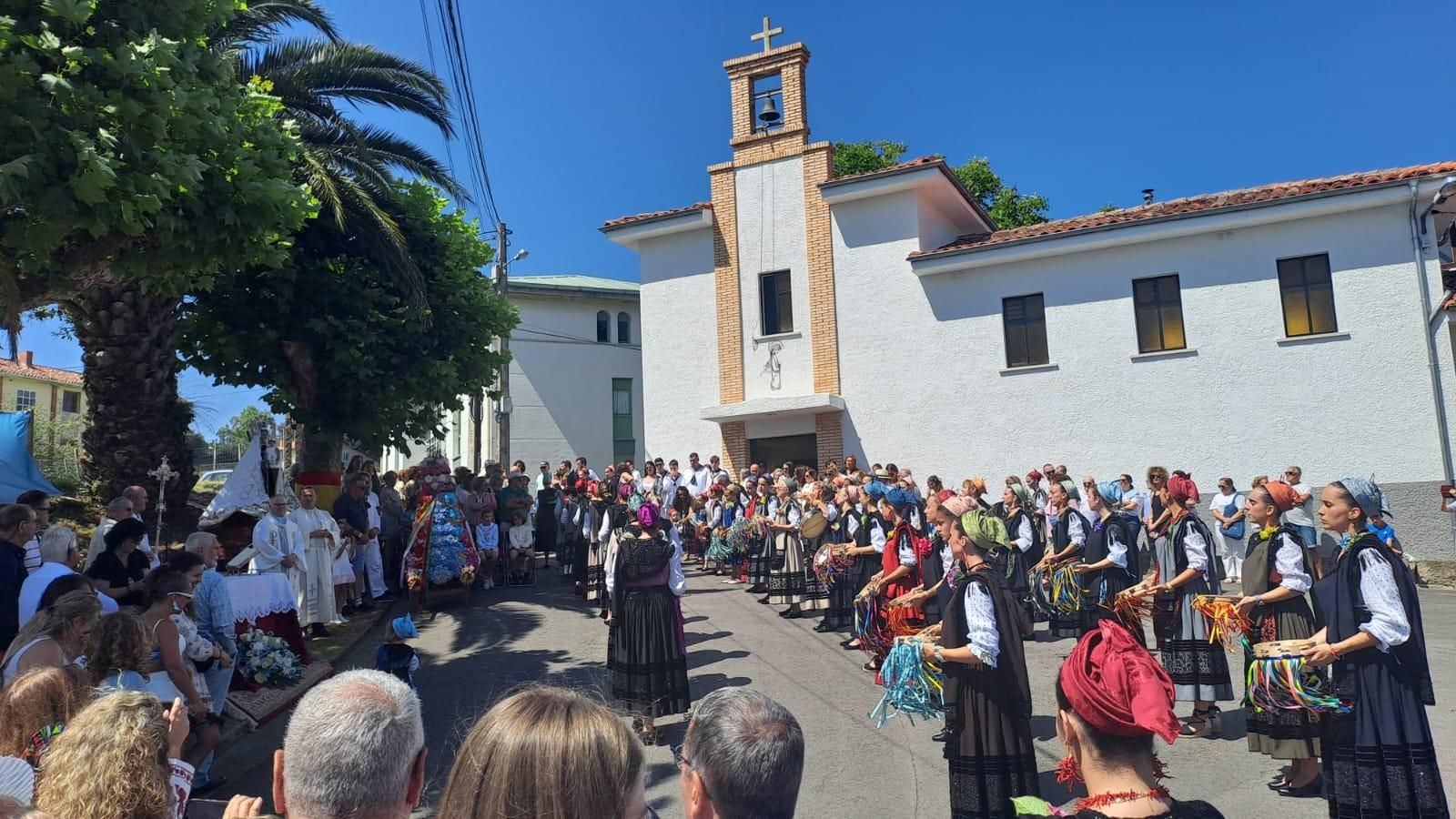 Bustio y Unquera, unidas por El Carmen
