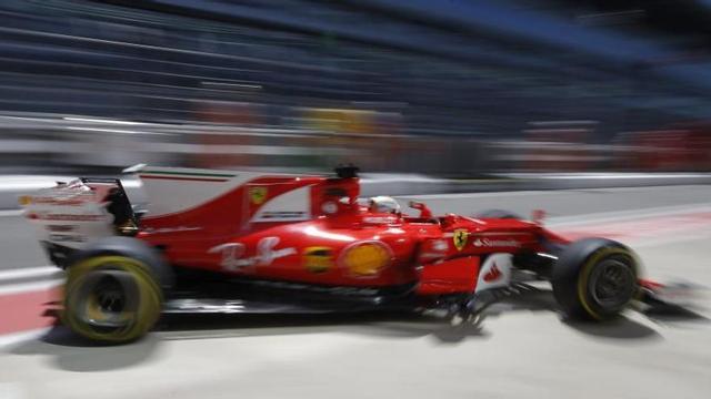 Sebastian Vettel, en el circuito de Sochi.