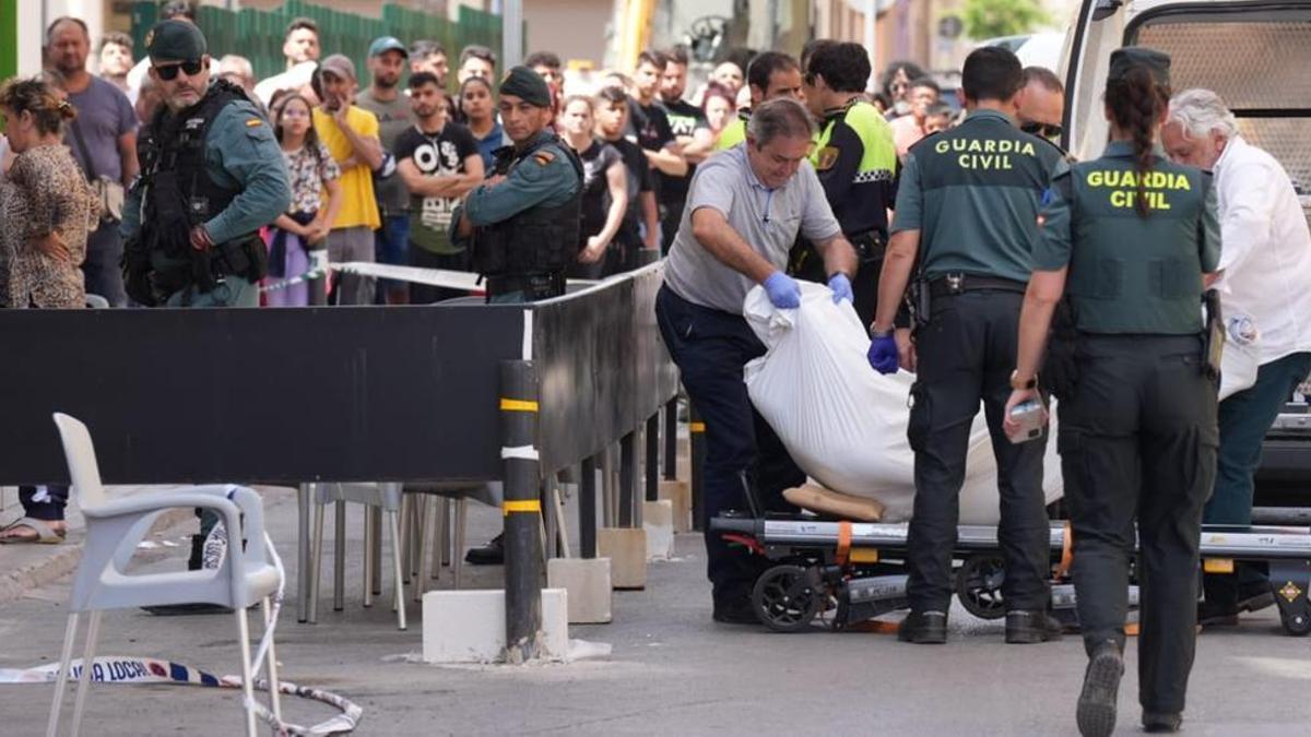 El fallecimiento del ciclista causó una fuerte impresión en esta zona de Almassora.