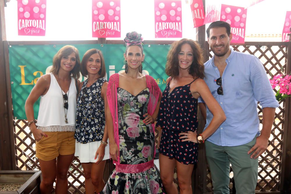 La terraza de La Opinión durante la Feria 2016