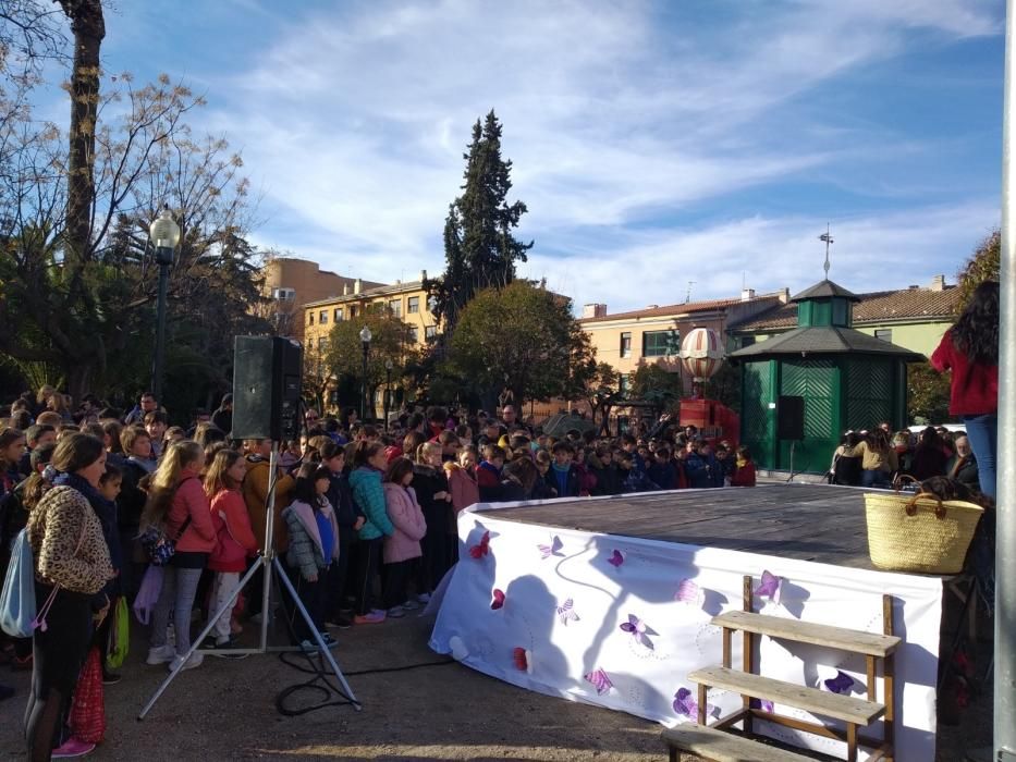 Celebración del Día de la Paz en Alcoy.