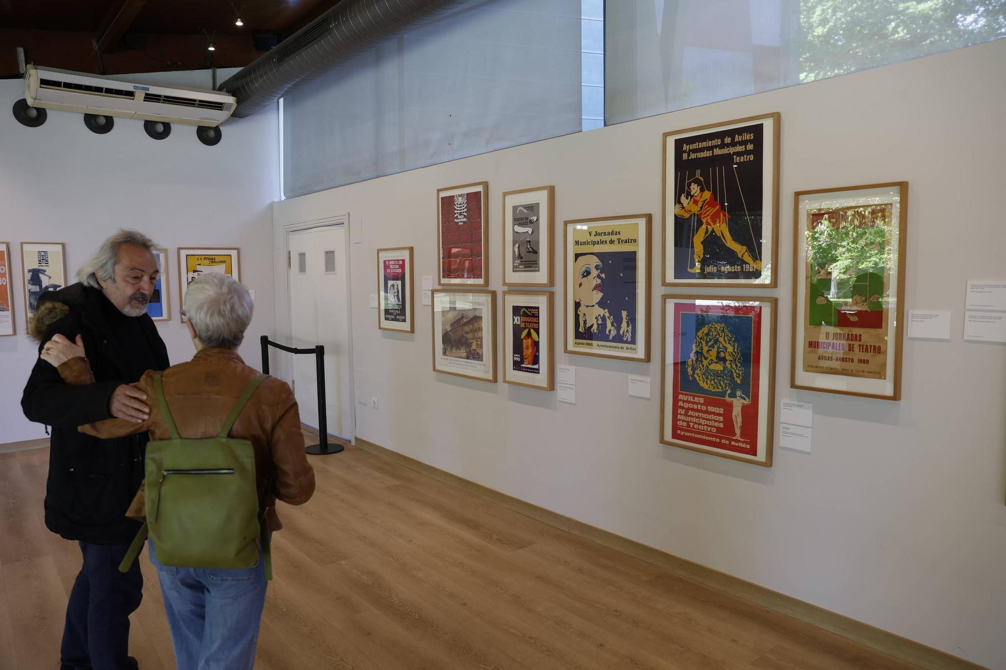 Exposición de carteles de teatro asturiano en el Muséu del Pueblu d'Asturies