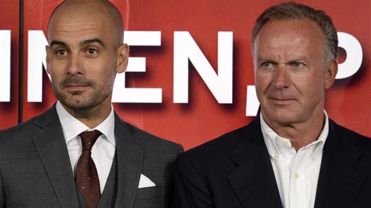 Guardiola le dirá 'no' a Rummenigge