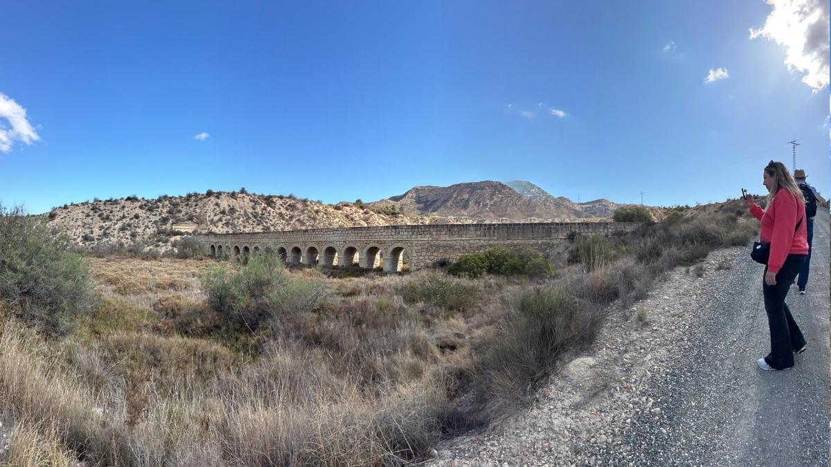 Uno de los cuatro acueductos que tiene que restaurarse dentro del proyecto en Elche