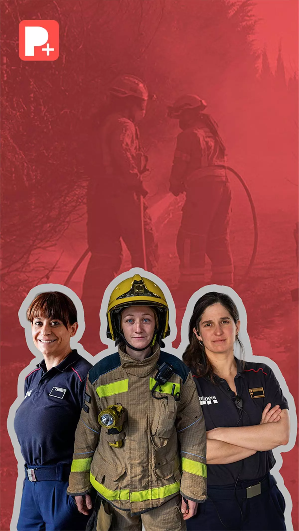 Hablan las bomberas: así viven ellas la feminización de Bombers de Catalunya