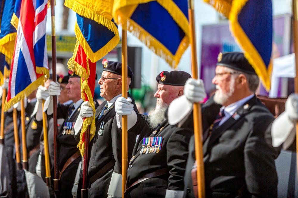 La Royal British Legion celebra un año más un desfile en honor a los soldados que murieron en la Primera Guerra Mundial