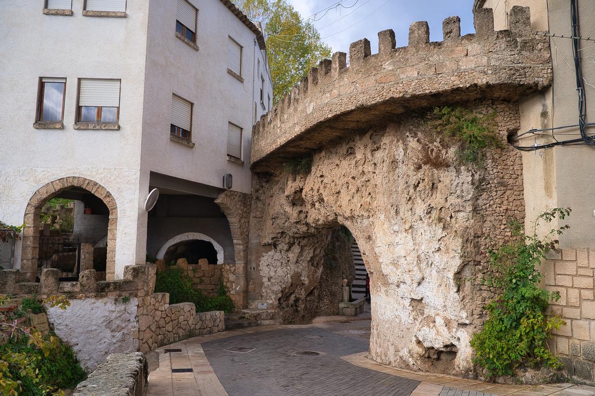 Calle antigua en la ciudad de Letur, Castilla La Mancha