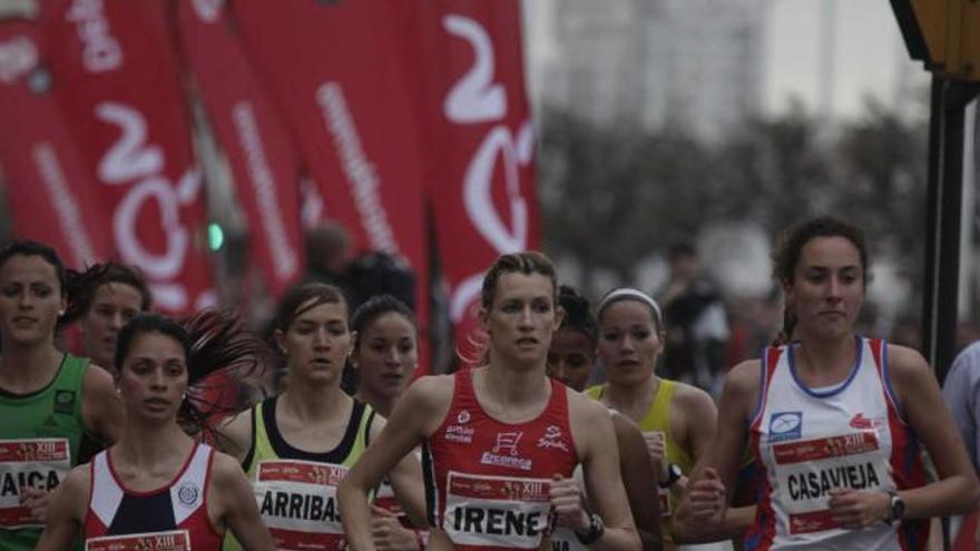 Un momento de la prueba élite femenina del pasado año. | lne