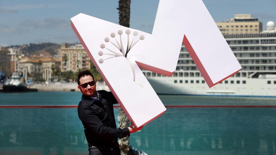 Juan Antonio Bayona en el Festival de Cine de Málaga.