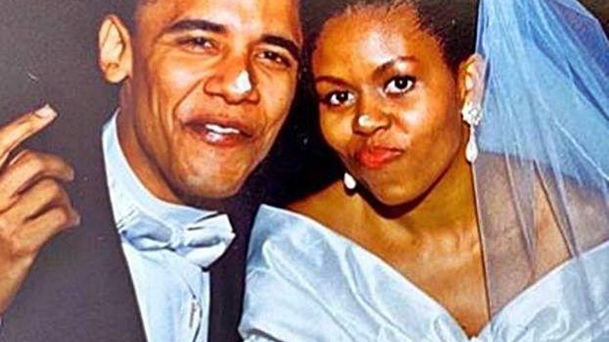 Barack y Michelle Obama.