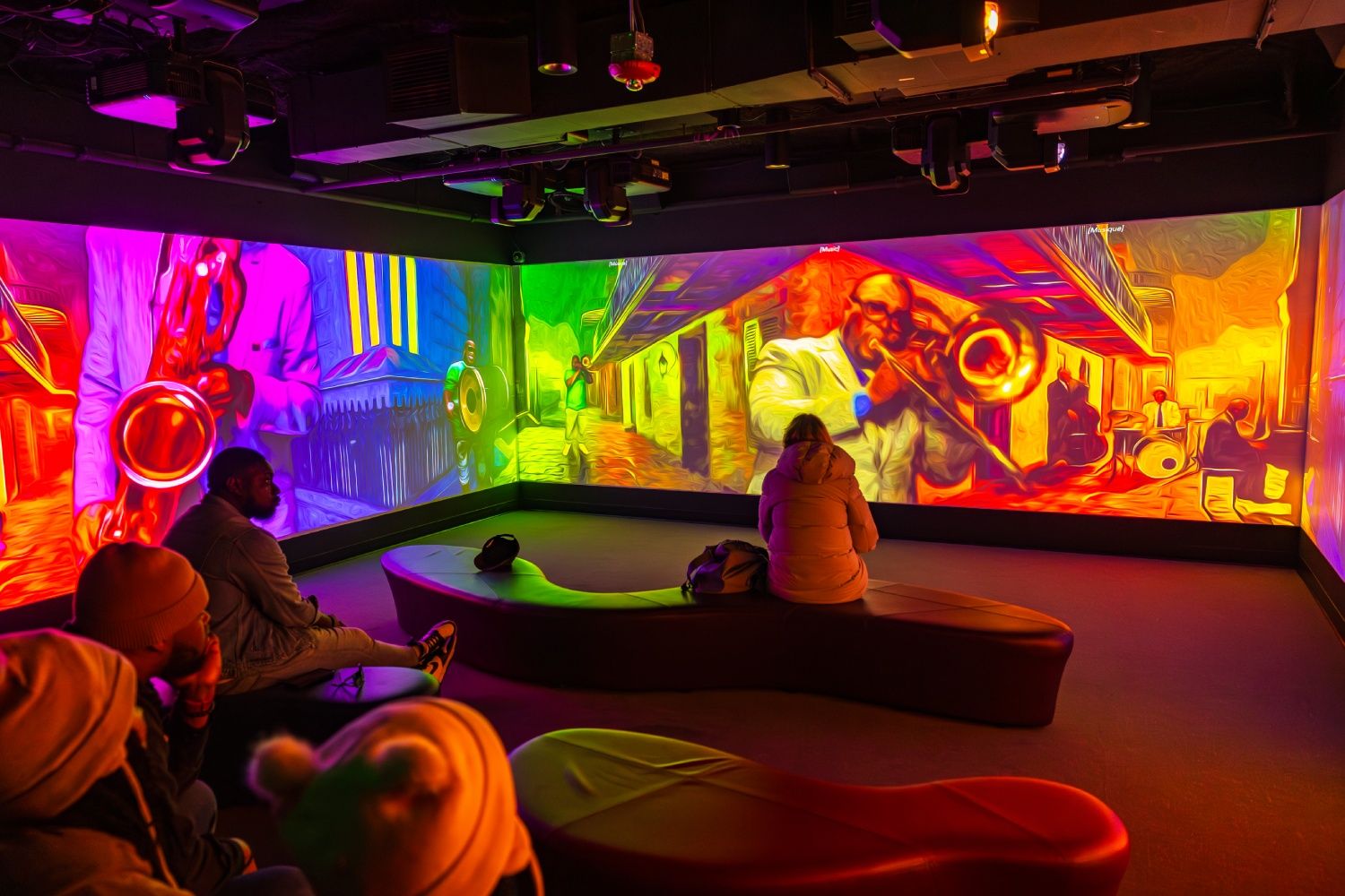 Teatro panorámico en el observatorio Vue Orleans.