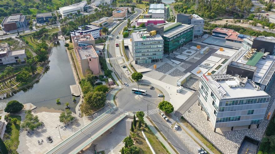 El Ciprés, la finca de limoneros que dejó paso al gran polo tecnológico de Málaga