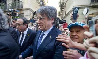 Puigdemont reaparece en Barcelona tras cruzar la frontera sin ser detenido