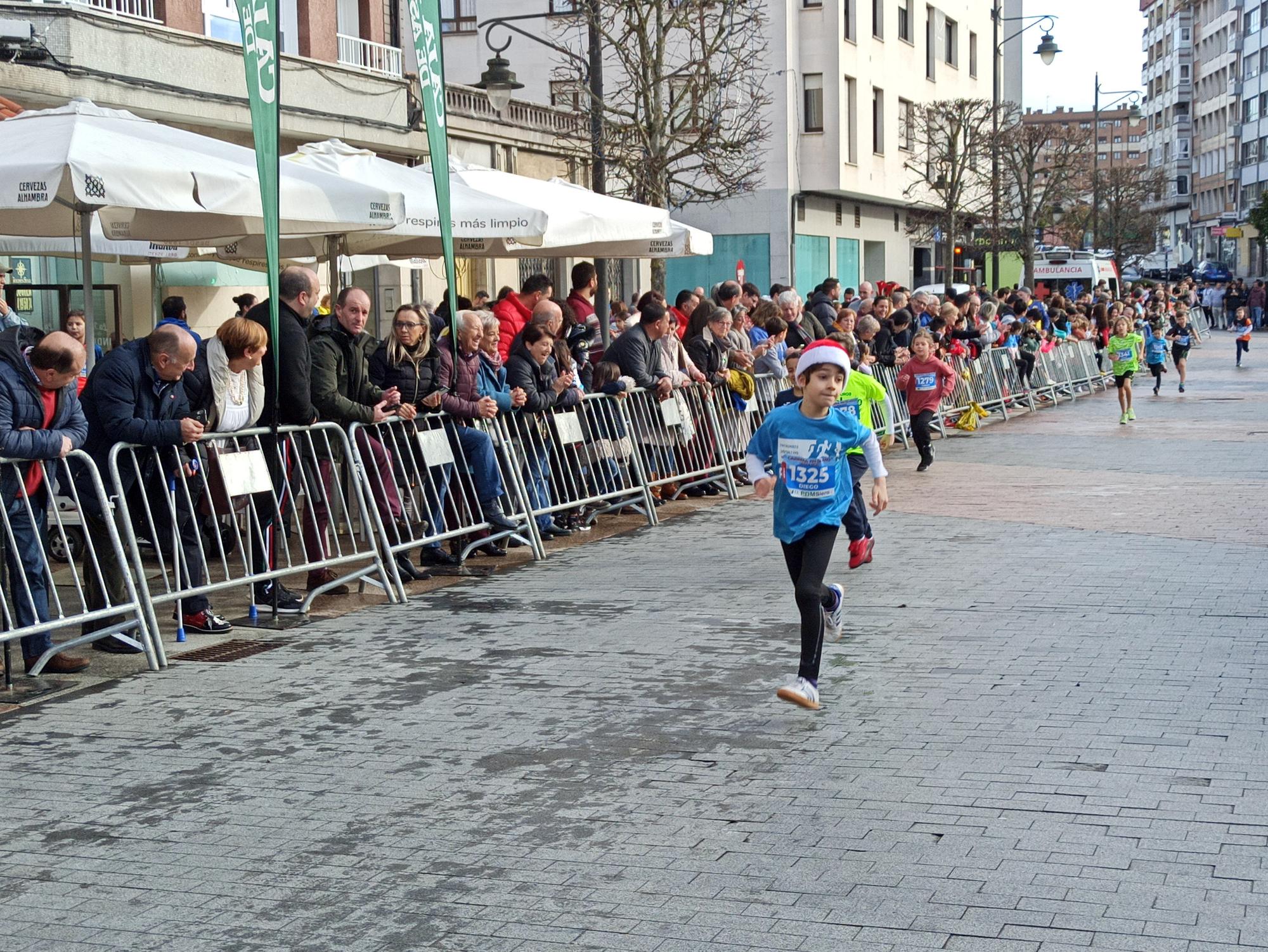 Casi 1.500 participantes disputan la carrera de Fin de Año de Pola de Siero