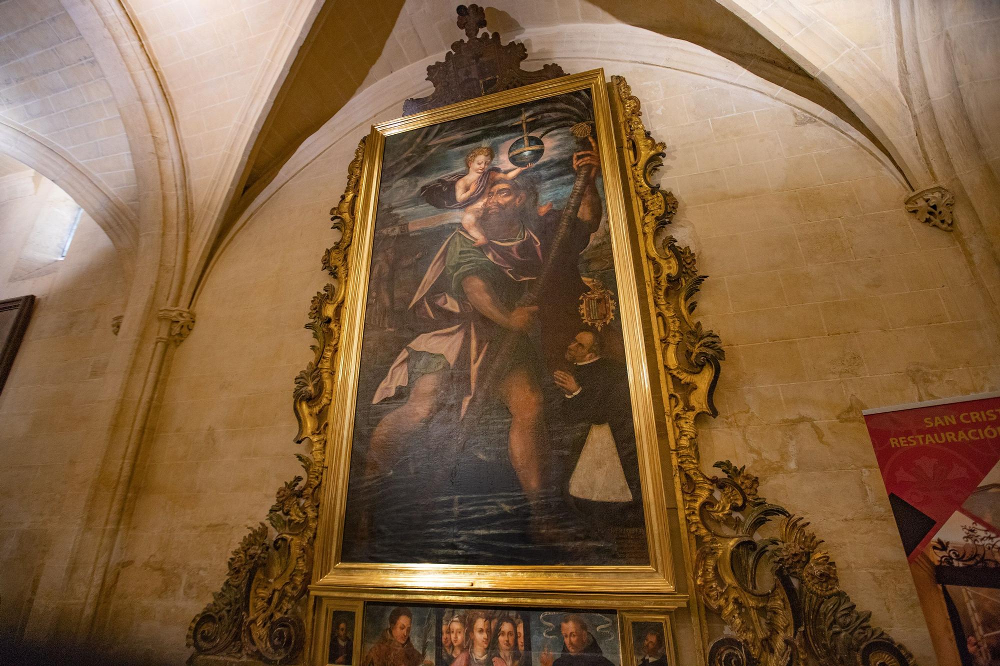 La catedral de Orihuela recupera un retablo del siglo XVII