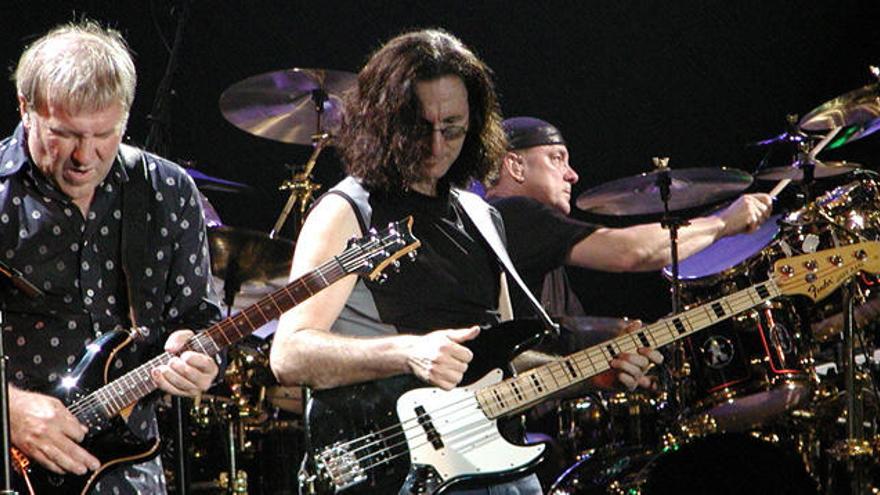 Els components de Rush Geddy Lee, Alex Lifeson i Neil Peart