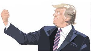 Trump, un any després