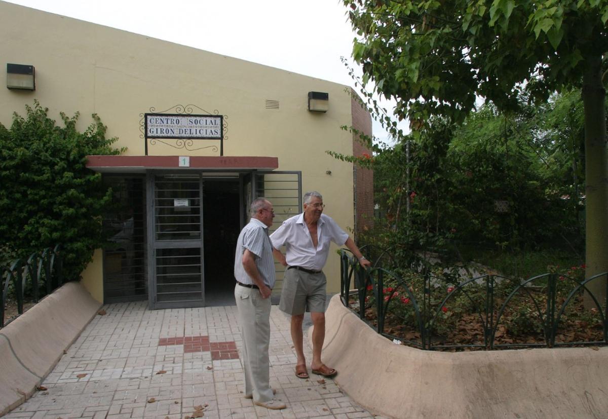 El centro social Girón-Las Delicias, en una foto de archivo.