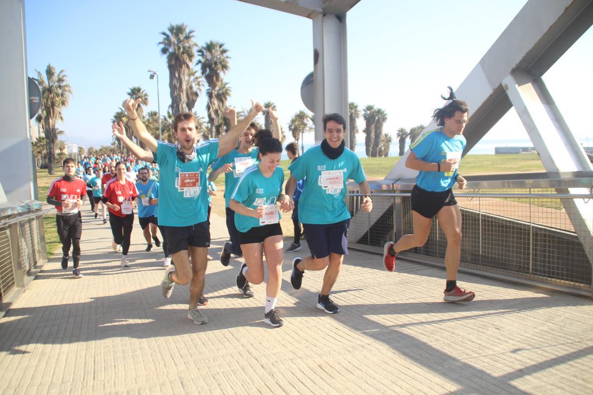 Carrera Unirun 2023 en Barcelona