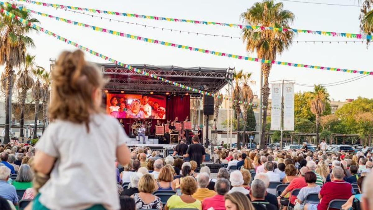 Imatge d'arxiu d'un concert de Festa Major de Platja d'Aro.