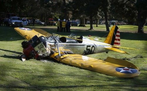Harrison Ford, herido al estrellarse con una avioneta