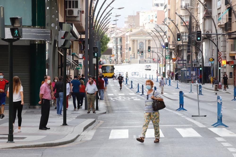 Día sin coches en Murcia