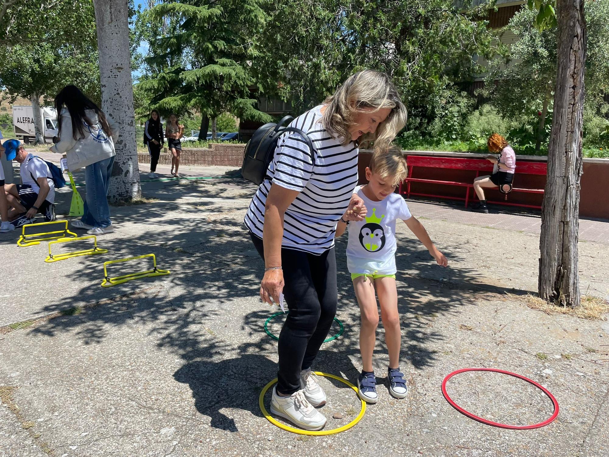 Fiesta de fin de curso en el colegio Corazón de María de Zamora