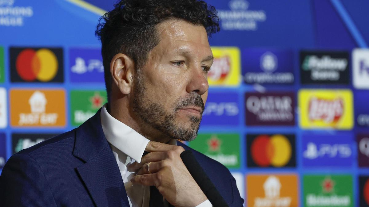 Los motivos de Simeone para creer en la remontada: “Nuestro objetivo es la final”