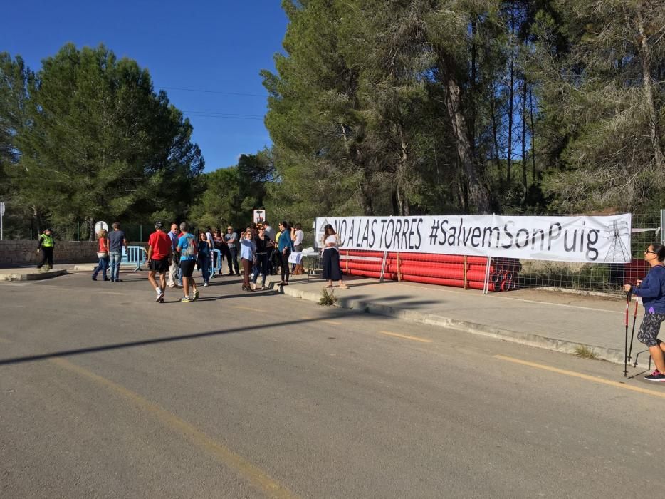 Los vecinos de Son Puig se movilizan contra las torres