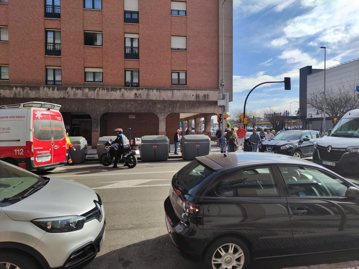 Operativo policial por el atropello.