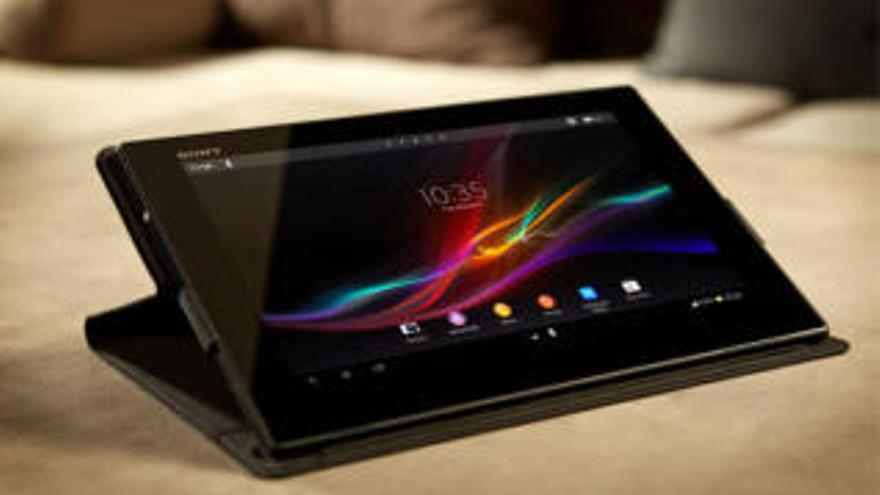 La Sony Xperia Tablet Z amb pantalla HD i processador  Snapdragon™ S4 Pro incorpora la tecnologia 4G.