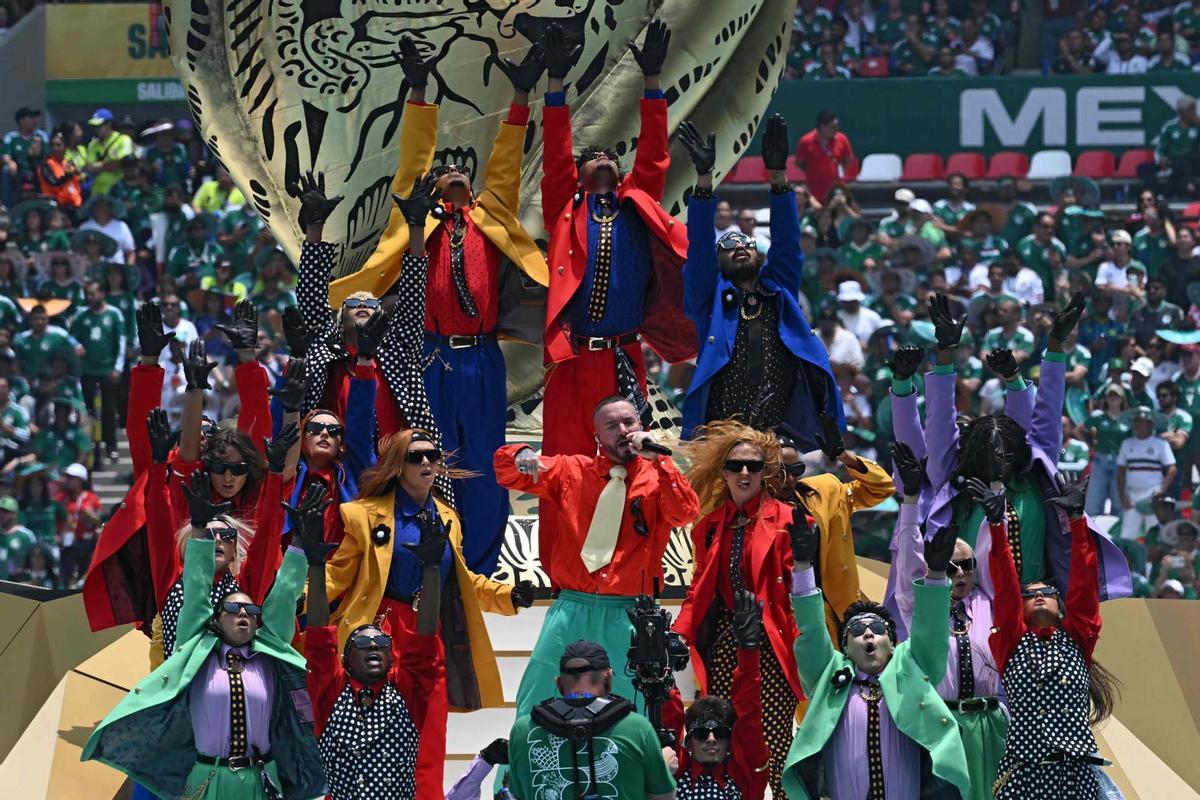 Inauguración de la Copa del Mundo de futbol 2026.  J Balvin