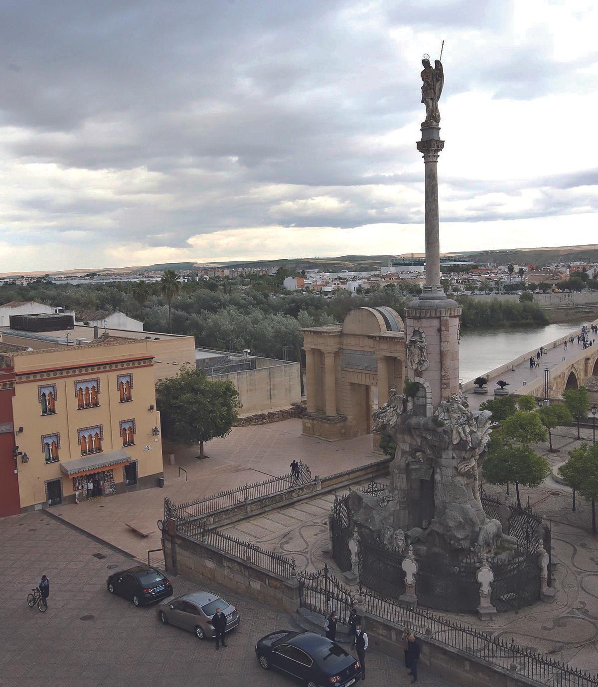 Zona de acceso a la ‘Corduba’ romana, donde se ubicó el primer gran puente de Córdoba.