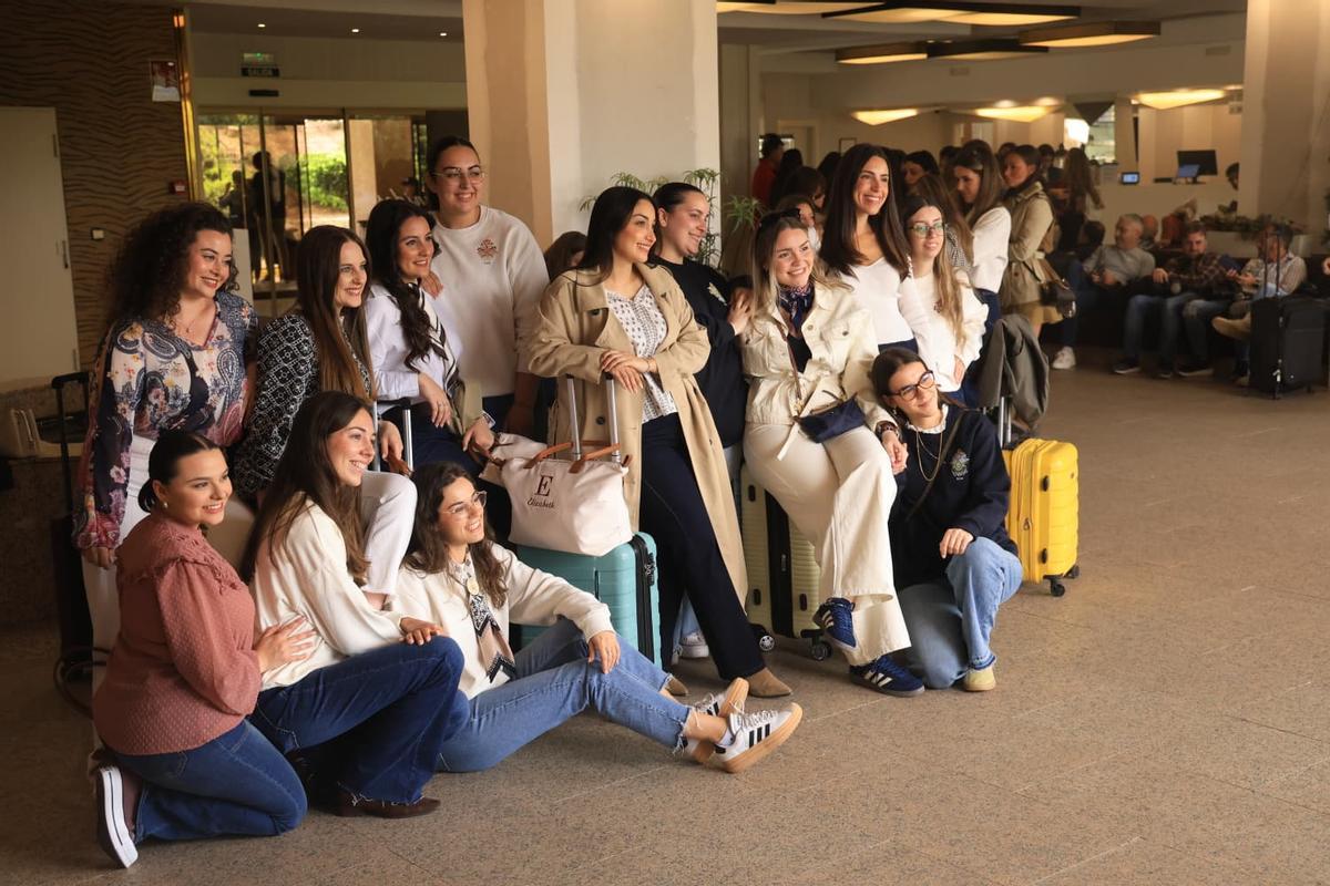 Las candidatas a Bellea del Foc 2026 se marchan de Toledo