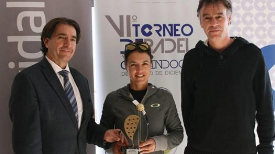 Nuria Llagostera amadrina el  VI Torneo Cope